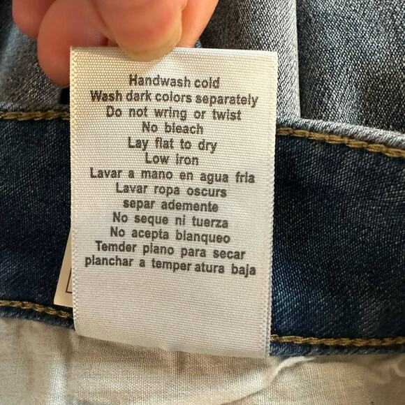 NEW Judy Blue Womens size 24W Thermadenim Undone Hem Boyfriend High Waist Jeans - Picture 13 of 16